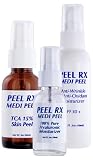 TCA Medium Peel Kit - TCA 15% Peel 2oz, Green Tea SPF30+ 2oz & Hyaluronic Moisturizer 1oz