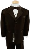 Gino Giovanni Usher Tuxedo Boy BROWN From Baby to Teen (8)