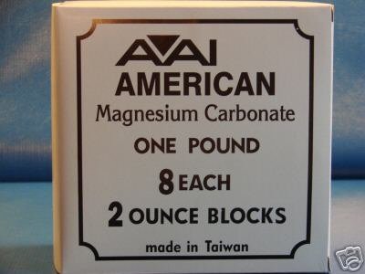 AAI Hand Chalk 1lb.for Gymnastics & Weight Lifting American Athletic Inc.