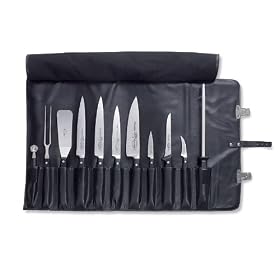 Click here to buy F. Dick 11 Piece Knife Chef's Set with Roll Bag by F. Dick.