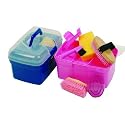 Kinder Putzbox mit 6 - teiligem Inhalt rosa