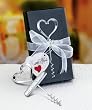Corkscrew Wedding Favors with Heart Design, 36