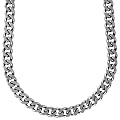 Stainless Steel Men's Chain Necklace, 22''