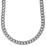 SAVE $43.01 - Stainless Steel Men's Chain Necklace, 22'' $26.99