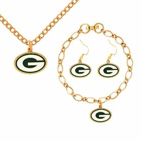 NFL Green Bay Packers Jewelry Set
