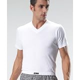 Hemd 2 er PACK Herren Halbarm Shirt weiß, 100 % Baumwolle in 4 Größen