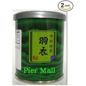 Ujinotsuyu Matcha Hagoromo (All Natural Green Tea Powder) Twin Pack - 2x 1.41 Oz (2x40 G)