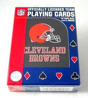Cleveland Browns Poker Playing Cards