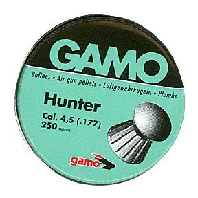 Gamo Hunter .22 Cal, 15.3 Grains, Domed, 250/Tin