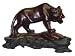 Tiger with stand - hand carved stone