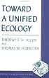 Toward a Unified Ecology