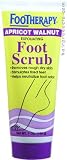 QUEEN HELENE Footherapy Apricot Walnut Exfoliating Foot Scrub Removes Rough Dry Skin, Stimulates Tired Feet & Helps Neutralize Odor 7oz/198g