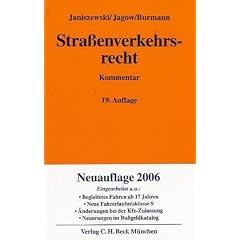 Stra�enverkehrsrecht, Kommentar