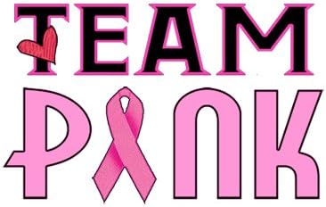 SweetTats Team Pink for a Cure Arm Temporary Tattoo Pack - 3 Breast Cancer Awareness Tattoos Per Pack