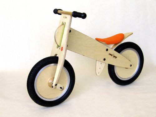 LIKEaBIKE Mountain - German Walking Bike, Orange Seat