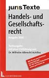 Handels- und Gesellschaftsrecht.