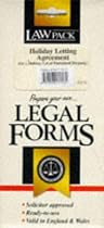 Holiday Letting Agreement (Legal Form Packs)