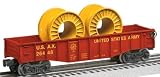Lionel Trains 6-26448 US Army Gondola With Reels