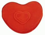 The Happy Company Microwaveable Therapeutic Cozy Chenille Happy Heart, Red
