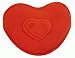 The Happy Company Microwaveable Therapeutic Cozy Chenille Happy Heart, Red