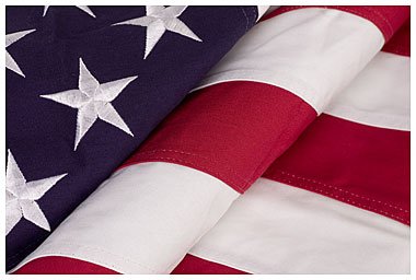 American 3x5 ft flag -- Cotton USA flag (3 X 5) (3'X5')