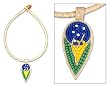 Necklace, 'Fruit of Brazil' 16" L Necklace, 'Fruit of Brazil' 16" L