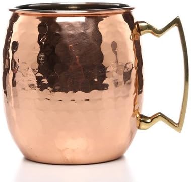 Mason Mule &amp; Co. 18 oz Moscow Mule Mug (Hammered Finish)