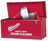 Milwaukee Electric Drain Clearing Snake with 25-Foot Steel Cable #0567-1