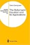 The Boltzmann Equation and Its Applications (Applied Mathematical Sciences)