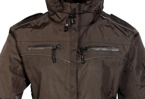 Cox Swain women functional jacket / riding jacket Anne - 15.000mm waterproof, Colour: Brown, Size: M