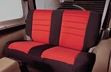 03-05 Wrangler Neoprene Rear Seat Cover Only Black/Gray