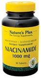 Nature's Plus - Niacinamide, 1000 mg, 90 tablets