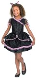 Black Kitty Cat Costume - Child Medium