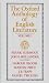 The Oxford Anthology of English Literature: Volume I: The Middle Ages through the Eighteenth Century (Middle Ages Through the Eighteenth Century)