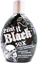 NEW Paint It Black 50X Auto-Darkening Dark Tanning Lotion - 13.5oz