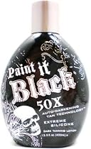 NEW Paint It Black 50X Auto-Darkening Dark Tanning Lotion - 13.5oz