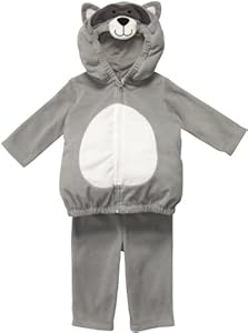 Carter's Halloween 2 Pc Costume - Raccoon-6-9 Months