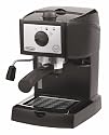 DeLonghi エスプレッソ・カプチーノメーカー ブラック×シルバー EC152J