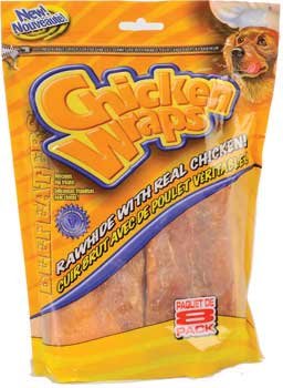 More image Chicken Wrapped Chewritto 5 - 6 8pk (Catalog Category: Dog / Dog Treats)