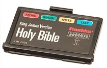 Franklin KJB-2003 Holy Bible-King James Version Bookman Card