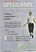 Fitness Mad Speed Rope & Instructions - 9ft - Black
