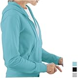 Silver for Her by Hanes - French Terry Full Zip Hooded Jacket - SL36 at Hanes Silver