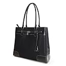 Mobile Edge Madison Work Tote- 15.4-Inch PC/17-Inch MacBook (Black Microfiber)