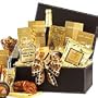 Executive Choice Faux Leather Chest Gourmet Food Gift Basket - A Great Gift Idea for Fathers Day