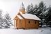 Wedding Chapel - 10 x 18 With Wood Roof