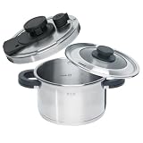 B R K Germany 3 Liter Pressure Cooking Combo Set by B/R/K Germany