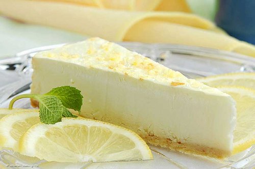 Biscotti Lemon Cheesecake - New York Style Cheesecake by oDelish Baking Company