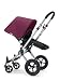 Bugaboo Cameleon - Dark Gray Base with Deep Purple Canvas