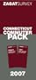 Zagat 2007 Connecticut Commuter Pack: Connecticut Restaurants 2006/07, New York City Restaurants 2007 (Zagat Connecticut Commuter Pack) (Zagat Survey: Connecticut Commuter)