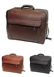 Colombia Overnight Leather Laptop Bag